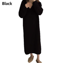 Load image into Gallery viewer, Sweater Dress Women Autumn Winter Korean Vintage